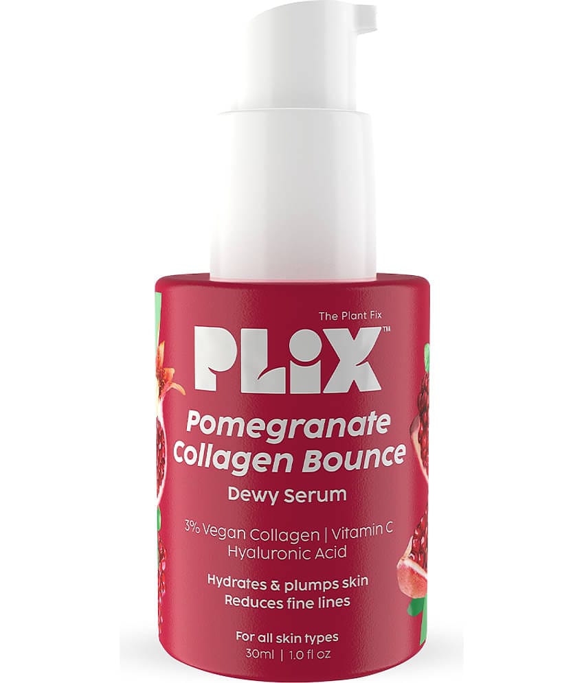 The Plant Fix Plix Pomegranate Collagen Bounce Serum For Reducing Fine Lines & Wrinkles(30 ml)