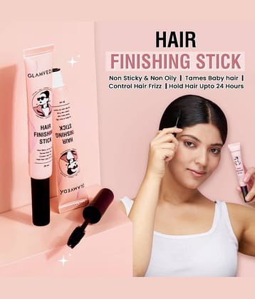 Glamveda Hair Finishing Stick-Non-Greasy & Non-Sticky For Instant Shine & Style 20 ml (Pack of 1)