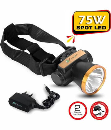 FIRSTLIKE - Above 50W Rechargeable Flashlight Torch ( Pack of 1 )