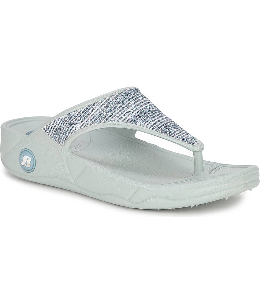 Bata Light Blue Women's Flats