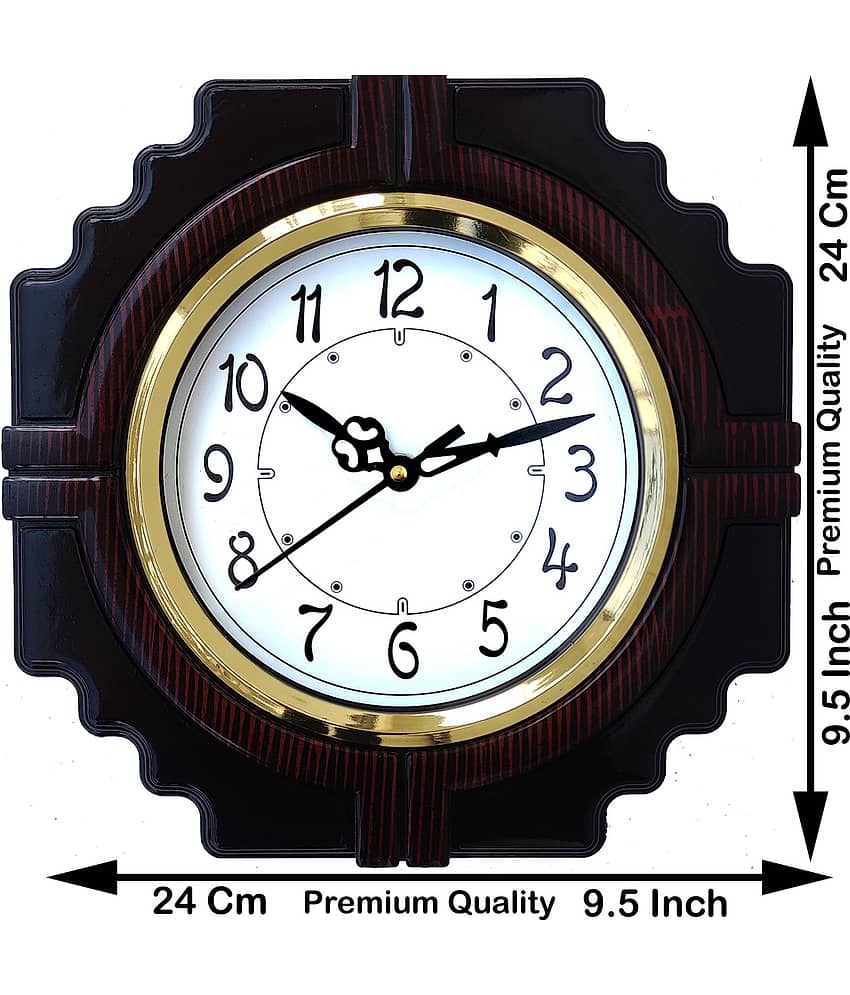 GrabBasket Assymetric Analog Wall Clock
