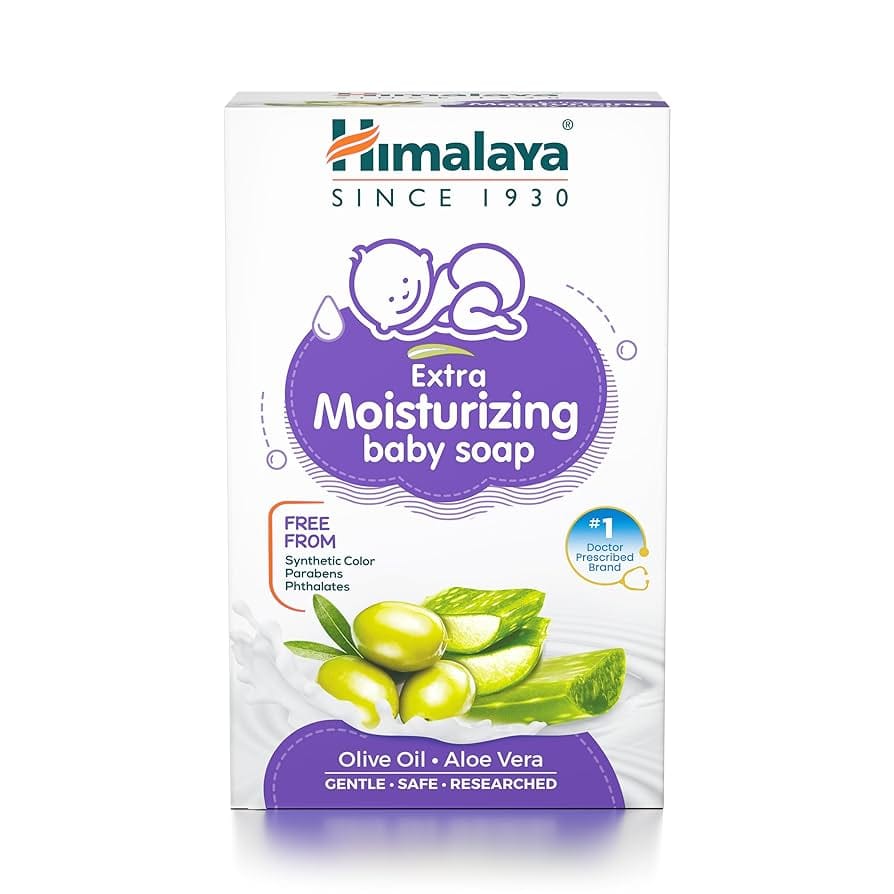 Himalaya Extra Moisturizing Baby Soap 125 Gms