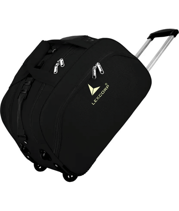 LEXCORP - Green Nylon Duffle Trolley