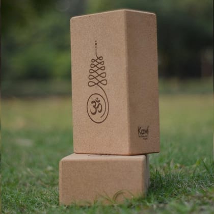 Kavi Omm Cork Yoga Bricks (Set of 2)