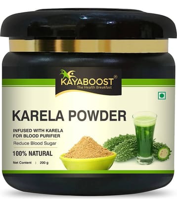 KAYABOOST Karela Powder | For Diabetes Control | Cleanse Liver | 200 g