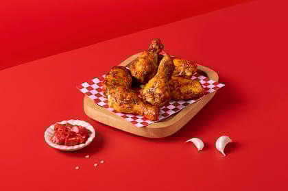 Spicy Baked Chicken Wings 6pc Spicy Baked Chicken Wings 6pc
