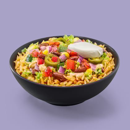Burrito Value Rice Bowl Veg (aka Mexican Biryani)