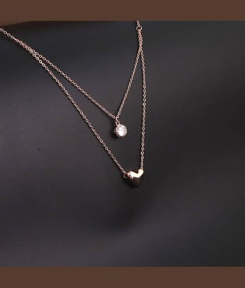 FASHION FRILL Gold Plated Chain ( Set of 1 )