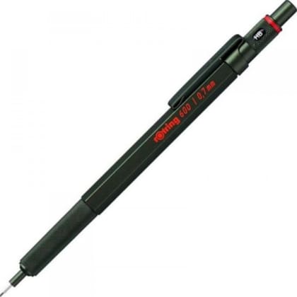 Rotring 600 Green 0.7mm Mechanical Pencil,Metal Body,Non-Slip Metal Knurled Grip