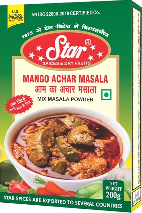 Star Spices Mango Achar Masala, 200 gm