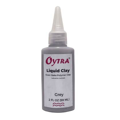 Liquid Polymer Clay 60 ml / 1 Fl. Oz-Grey 03