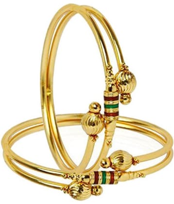 Jewar Mandi- Gold Bangle Set