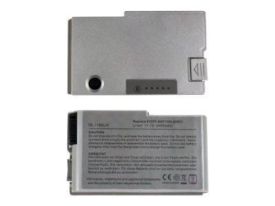 Dell Laptop Battery D500,D600, 11.1V 6 Cells 4400mAh Compatible