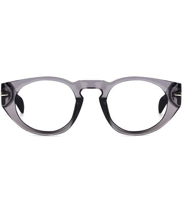 Peter Jones Grey Full Rim Round Computer Glasses ( Pack of 1 )