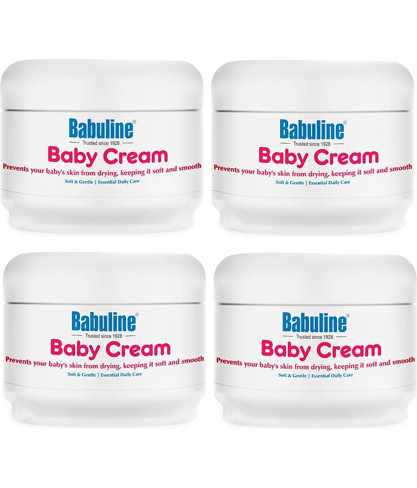Babuline Baby Cream Giftings Kit (Pack of 4) (White)