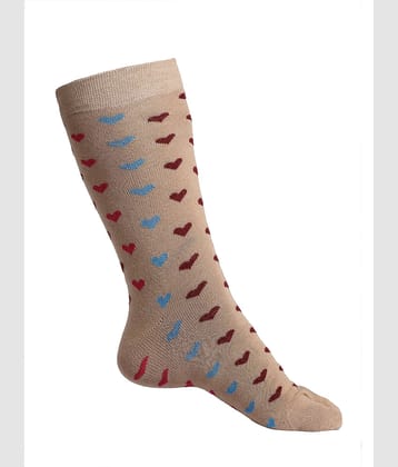 Texlon - Multicolor Cotton Women's Mid Length Socks ( Pack of 5 )