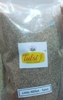 Tulsi Industries Little Millet (Sava/Varai, 1kg) | Nutritious Whole Grain | Healthy Breakfast & Cooking