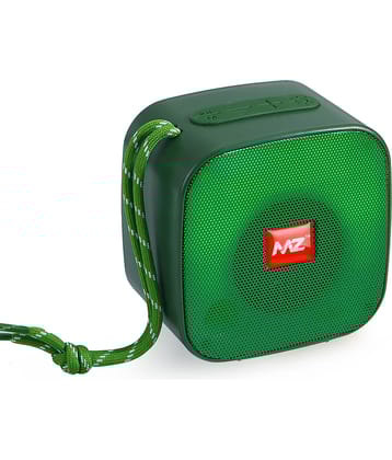 MZ M405SP 5 W Bluetooth Speaker Bluetooth V 5.0 with SD card Slot Playback Time 6 hrs Green