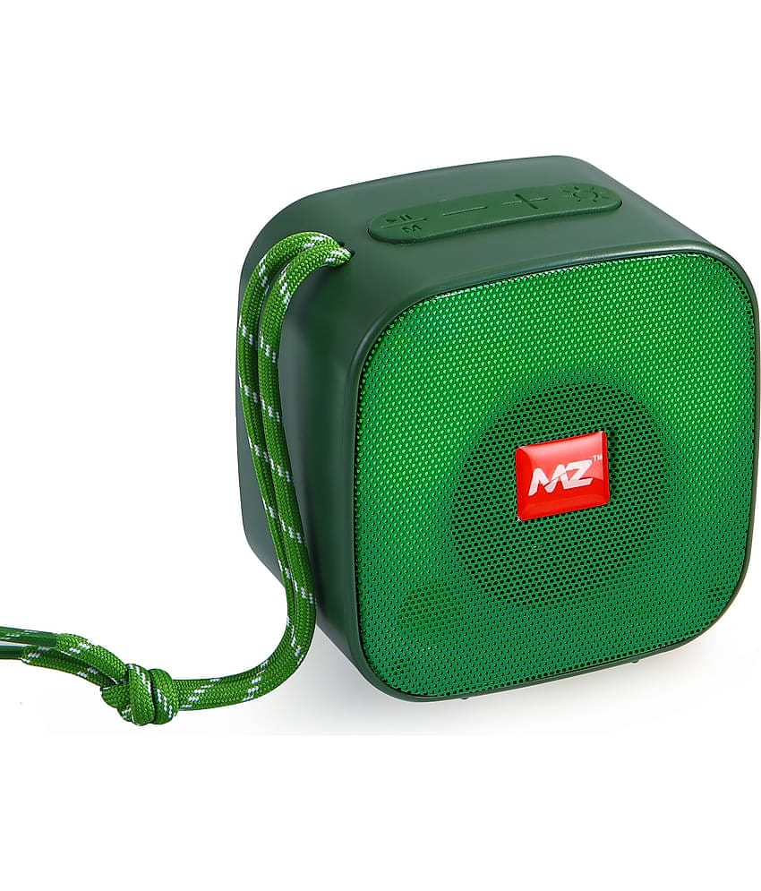 MZ M405SP 5 W Bluetooth Speaker Bluetooth V 5.0 with SD card Slot Playback Time 6 hrs Green