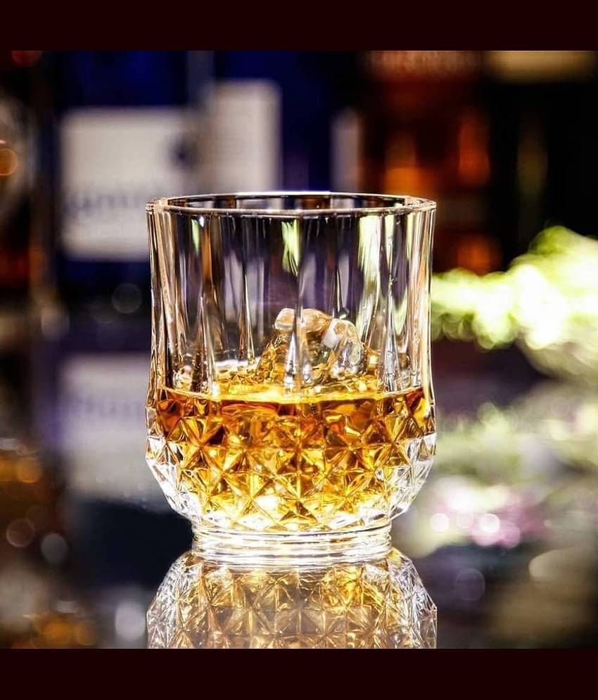 Afast Glass Whisky Glass, Clear, Pack Of 1, 180 ml