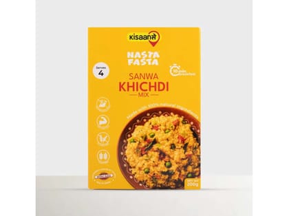 KisaanSay Nasta Fasta Sanwa Khichdi Mix - 200 Gram