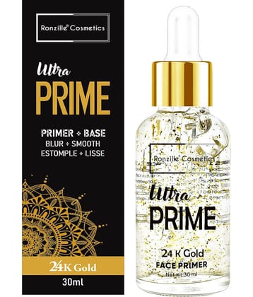 Ronzille Glass Glow Pre Makeup oil Primer Gold 30 ml