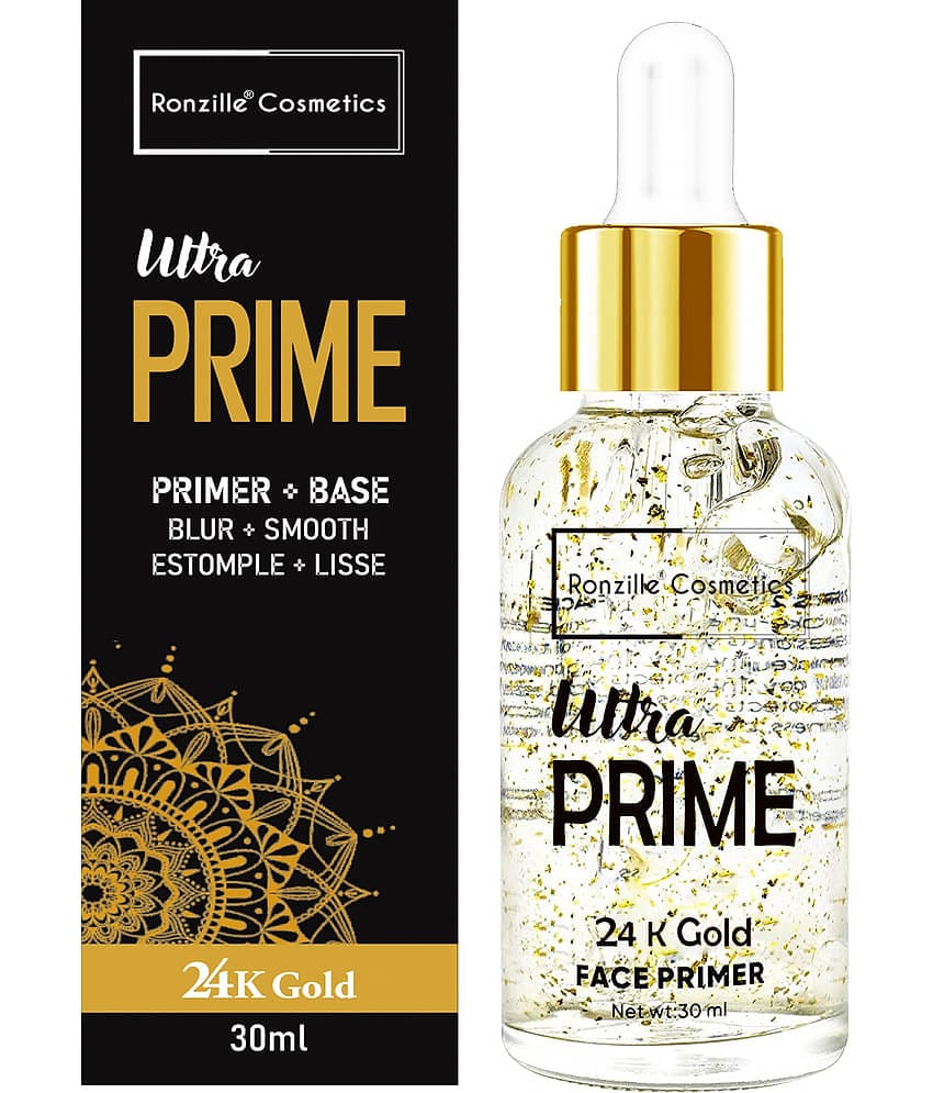 Ronzille Glass Glow Pre Makeup oil Primer Gold 30 ml