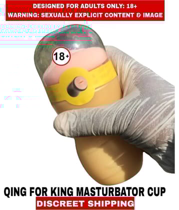 Sexual Wellness  Men's Sex Toys Masturbators & Fleshlights Qing For King Cup Pussy Masturbator For Men
