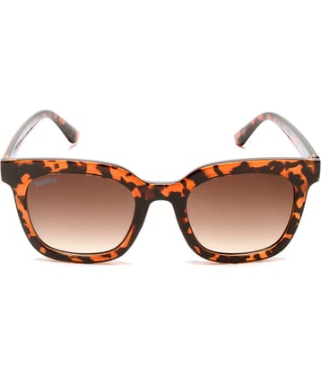 Roadies - Brown Square Sunglasses ( Pack of 1 )