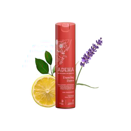 Adeha Room Air Freshener Spray - Dancing Dawn | Alcohol Free Room Freshener for Home & Office (218 ml) | Long-Lasting Fragrance