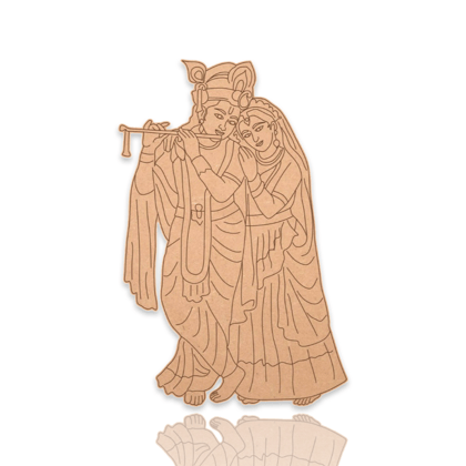 TCF INDIA - Radha Krishna Pre Marked Cutout-4MM / 6 Inch