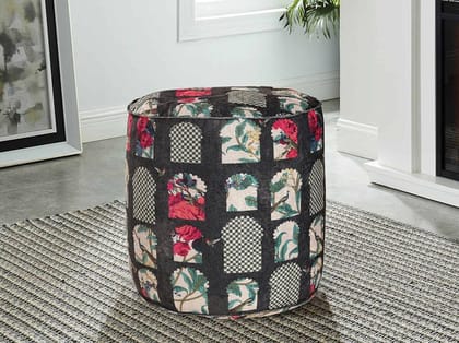 India Circus Signature Windows Pouffe (By Krsnaa Mehta)