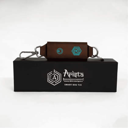Arista Vault Brown Smart Bag Tag