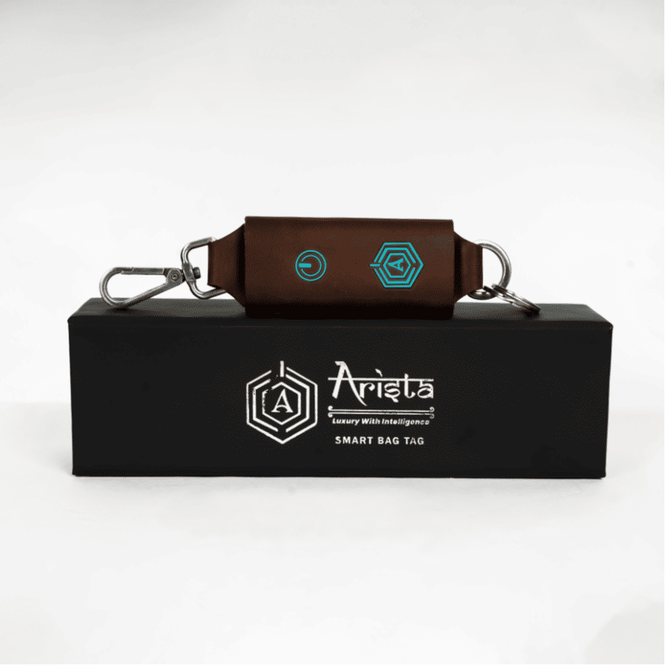 Arista Vault Brown Smart Bag Tag