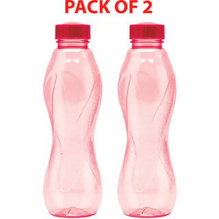 Pack of 2 Milton 1000ml Water Bottles | Leakproof Reusable  Water Bottle for Home, Office & Gym | Assorted Colors