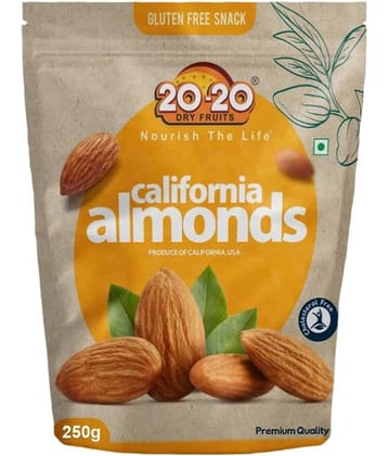 20-20 Dry Fruits Almond (Badam) 250