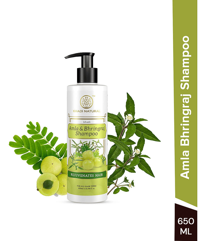 khadi natural Anti Dandruff Shampoo 650ml ( Pack of 1 )