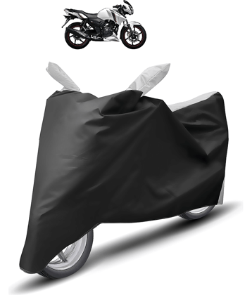Auto Hub Bike Body Cover for TVS Apache RTR 160 ( Pack of 1 ) , Silver