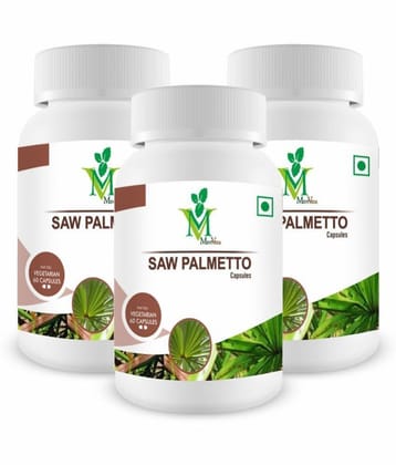Saw Palmetto Veg. Capsules Pack of 3 - 60's