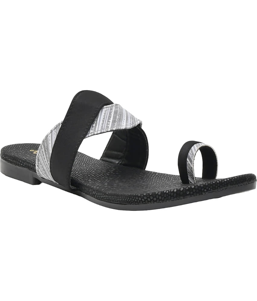 Ajanta - Black Women's Flats