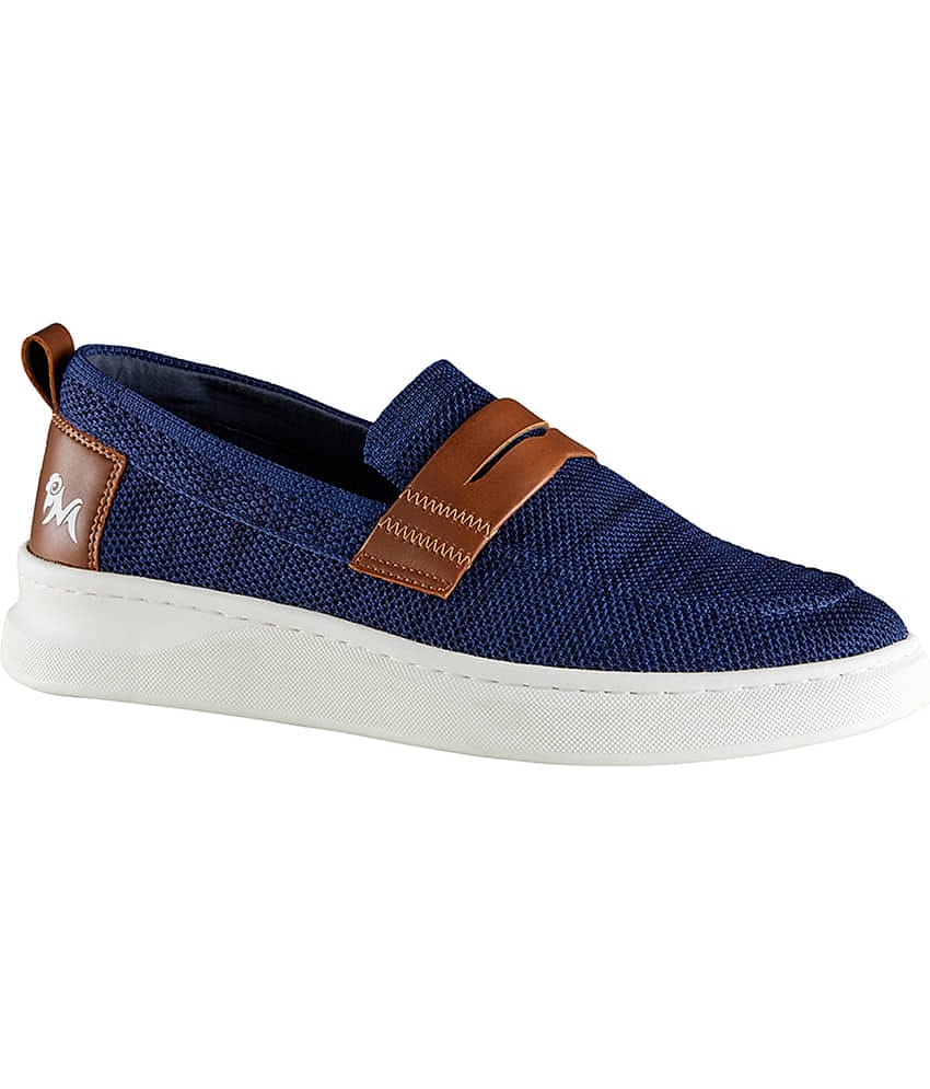 Neemans The Brunch Loafers Blue Men's Slip on Shoes