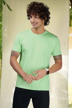 Classic Crew in Mint Green-S