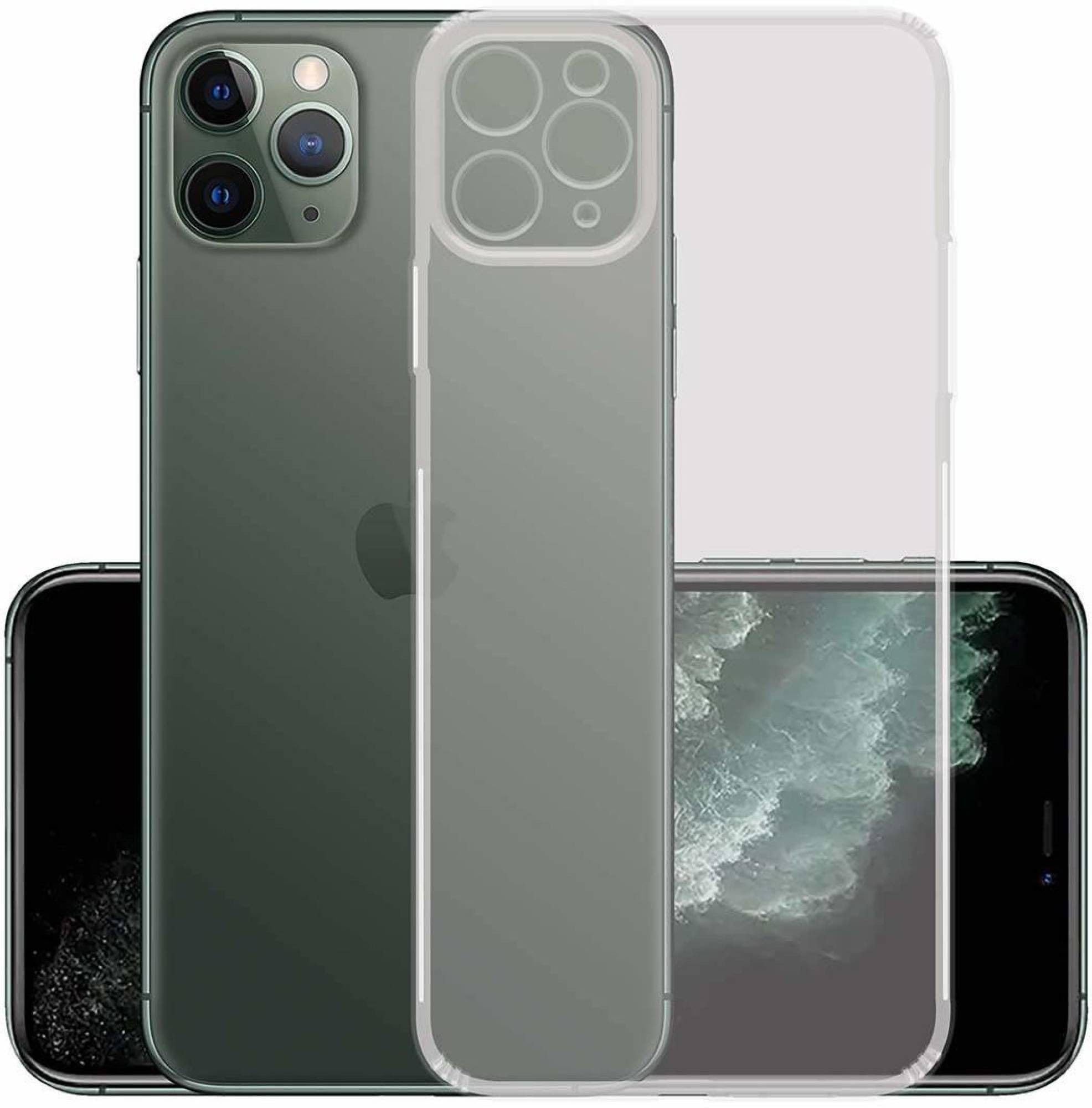PLUGTECH TPU Ultra Hybrid Clear Camera Protection Back Cover Case for iPhone 11 Pro Max