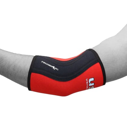 USI Universal ES5 Elbow Sleeves For Fitness (Thickness 5mm) (No return no exchange)-M