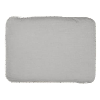 SMOKY GREY MUSTARD PILLOW COVER AND FILLER SETS-COVER WITH FILLER