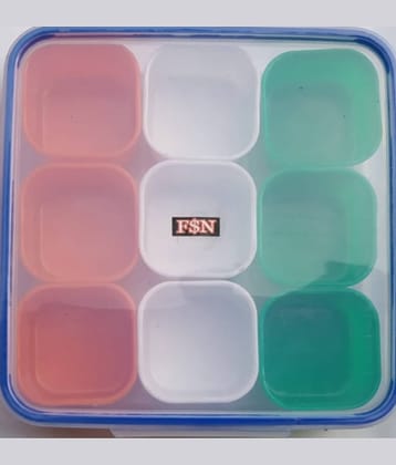 FSN - Multicolor Plastic Storage Racks ( Pack of 1 )