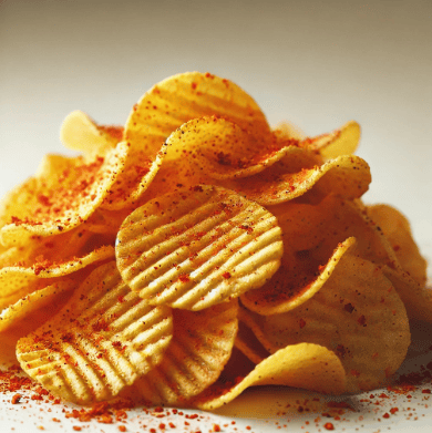 Spicy Potato Chips