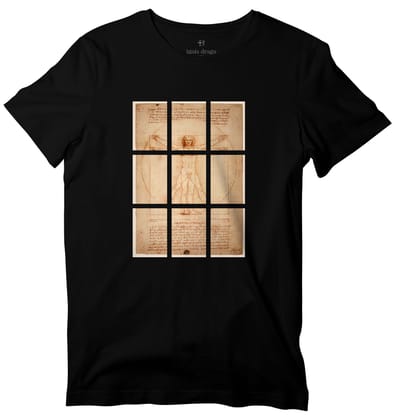 Jigsaw Vitruvian T-shirt-36 - XS / Black