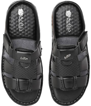 softio - Black Men's Daily Slipper