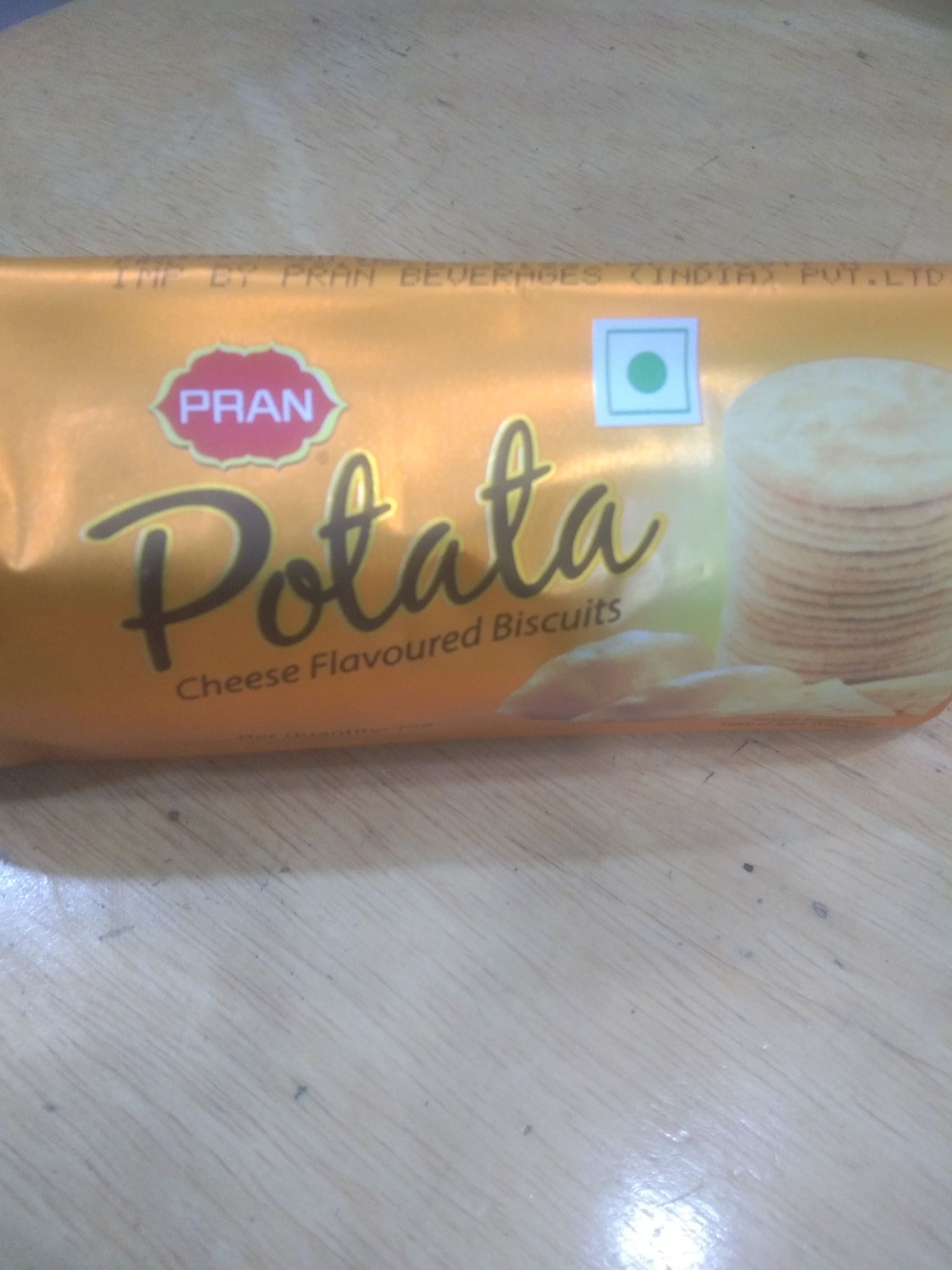 Pran potata cheese flavour biscuit